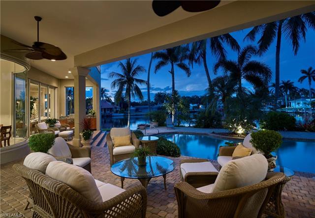 Tranquil bay views and no bridge access to the Gulf await in this impressively upgraded Moorings res