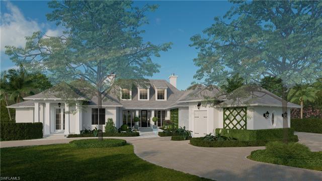 Behind the secured gates of Grey Oaks lies this custom design from Harrell & Co. Architects, with th