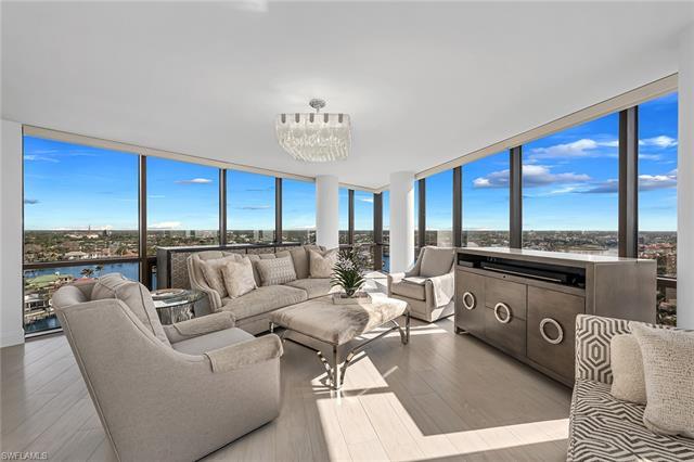 Sophisticated elegance at every turn in this completely renovated beachfront 16th floor residence wi