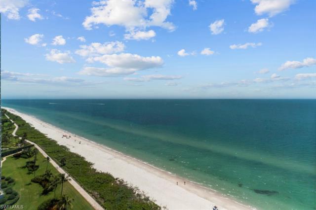 SPECTACULAR 17th floor, true western beach exposure in the Vistas at Park Shore offered furnished (s