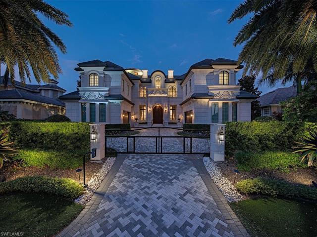 Waterfront Park Shore furnished masterpiece. Majestically positioned behind walled and gated entranc