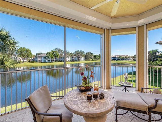 Spectacular long lake views to enjoy Naples wildlife at its "Best". 2nd floor Unit 3 bedrooms, 2 1/2