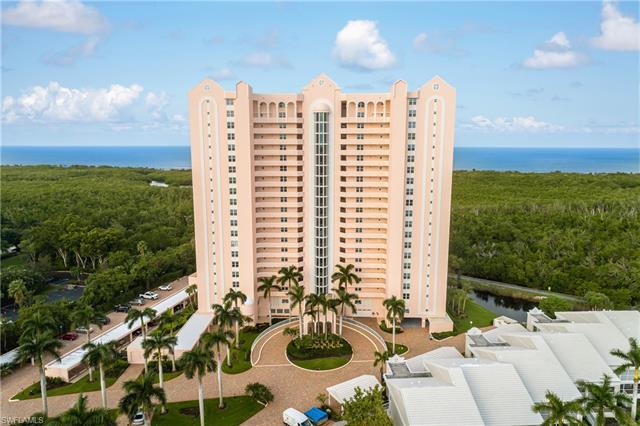 One of the best panoramic views of the Gulf of Mexico on Pelican Bay Blvd from this 14th floor corne
