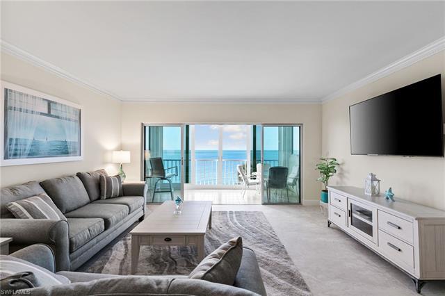 Gulf and Beach Views from the moment you walk into this beautifully updated 2 bed, 2 bath condo.   D