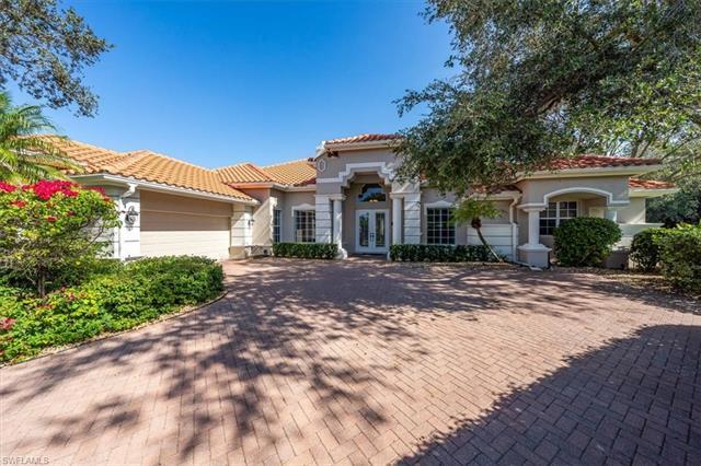 Elegant and spacious single story family home on cul-de-sac in prestigious gated community. Private 