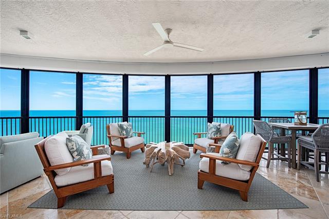 Situated directly on the beach in the exclusive guard-gated community of Bay Colony, Remington resid