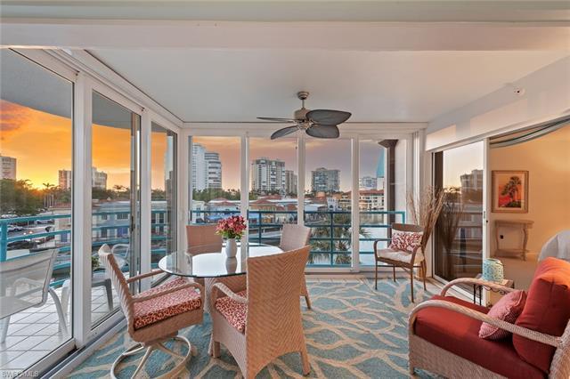 Welcome home to iconic Park Shore Landings featuring a lovely updated coastal penthouse with a boat 