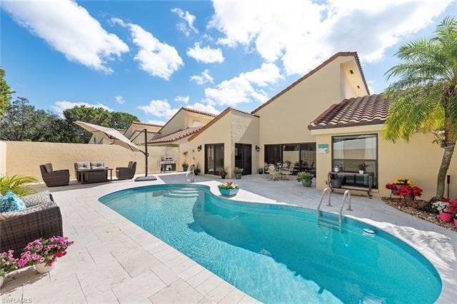 Sand Pointe is one of the most sought villa neighborhoods of Pelican Bay and this renovated villa is