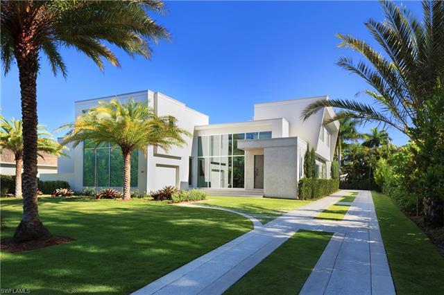 Masterfully designed Contemporary home by Harrell & CO, built by Naples Redevelopment, the developer
