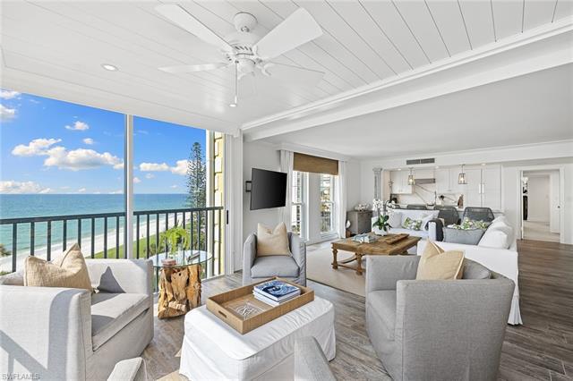 Capture gulf views from every room in this chic beach retreat in the St. Croix Club. Renovated from 