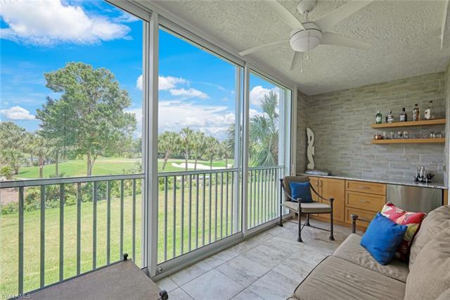Renovated condo with really pretty golf course views.
