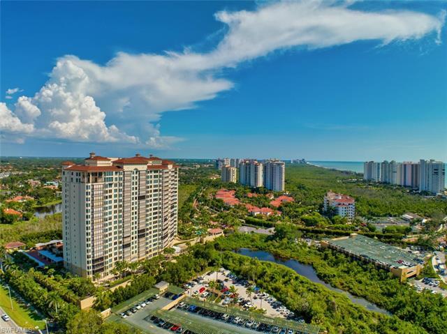 Experience beachfront luxury at Trieste at Bay Colony. 
This stunning building’s amenities include 