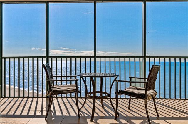 Not only do you have a flat out view of the Gulf of Mexico from your 12th floor screened-in lanai an