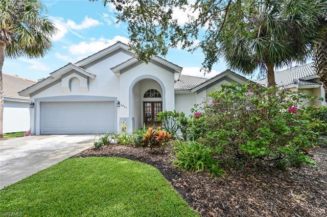 Beautiful pool home, central location in a gated community.Three bedrooms, Two baths, Two car garage