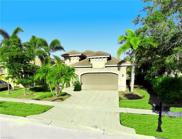 Furnished pool home in the North Naples Gated community of Andalucia. Very convenient location near 