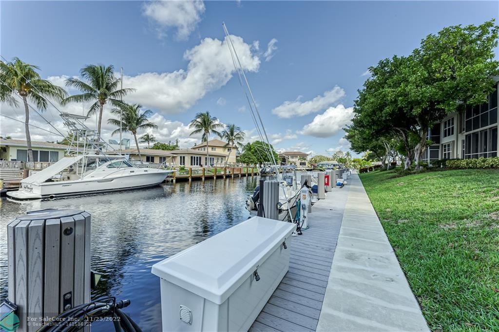 Make this 2/2 unit on the first floor of the highly sought after Garden Villas within Palm-Aire your home. Enjoy your beautiful view of the ocean access canal and million dollar homes across the waterway from your private patio. Palm-Aire is a community sitting within the much desired city of Lighthouse Point. This condominium offers the opportunity to update and make your own. Featuring impact windows, washer and dryer inside the unit and so much more. Palm-Aire is located on the Intracoastal waterway with a beautiful pool and a community clubhouse which has many planned activities and also offers the ability to rent for private functions if desired. Dockage available through the HOA. Don’t miss this opportunity.