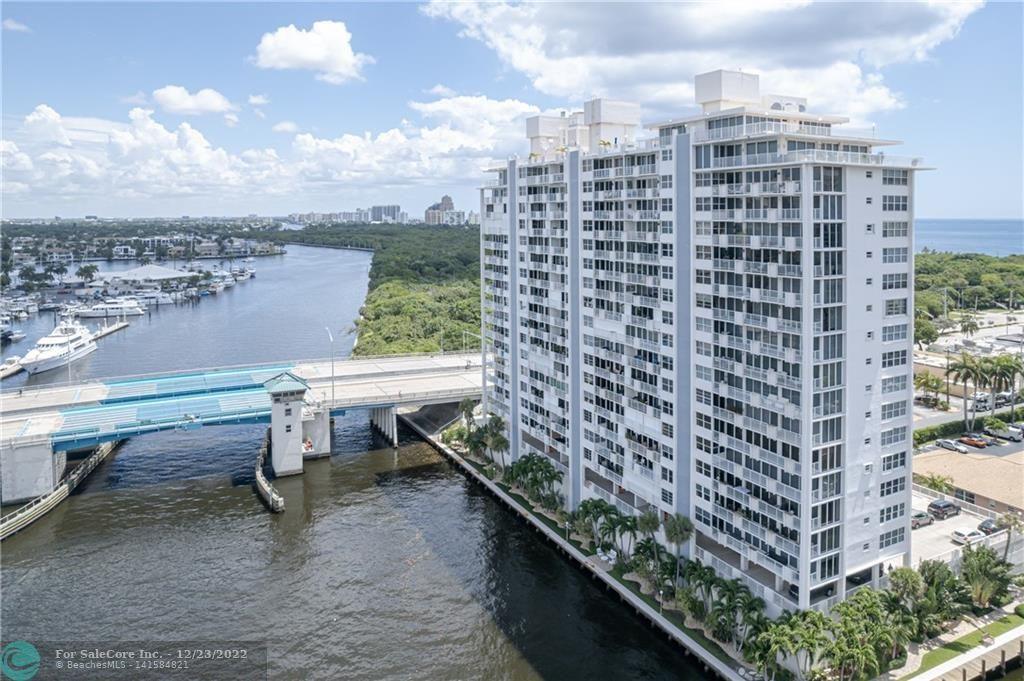 Views up the Intracoastal Waterway