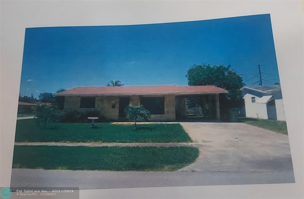 Photo of 4400 NW 27th St in Lauderhill, FL