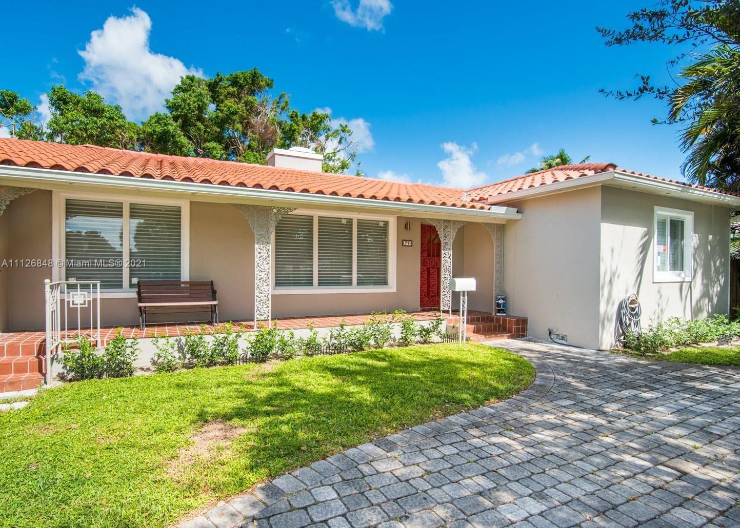 Immaculate, professionally-designed 1 story home in beautiful Miami Shores. With 3 bedrooms, 3 bathr