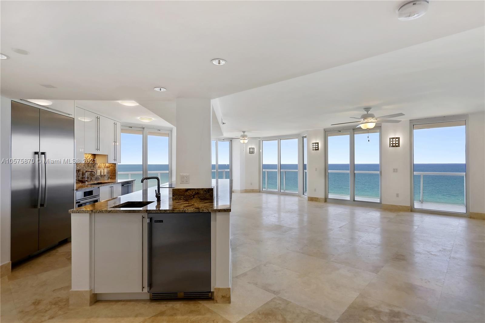 Magnificent 2BR/2.5BA split floor plan with panoramic, direct ocean views! Every inch of this 1,690S