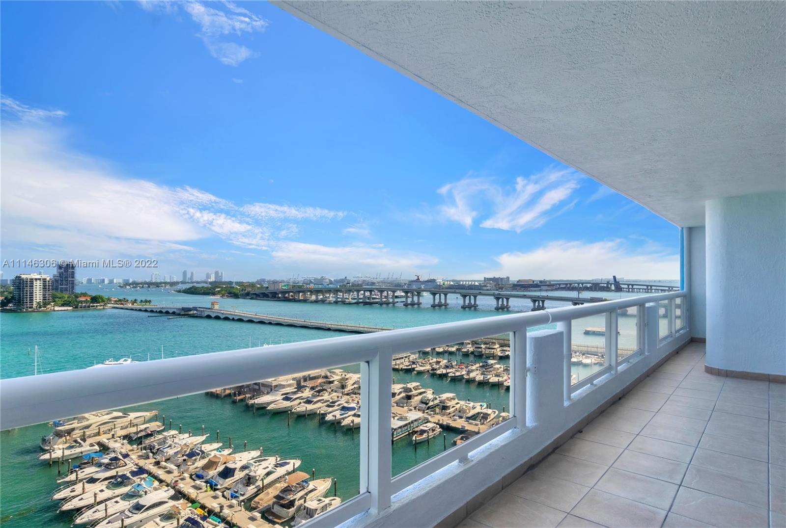 Newly renovated 2/2 unit directly on the water at The Grand. Condo is in just-renovated condition, f