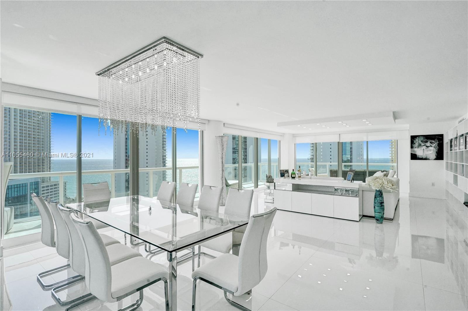 One of a kind, totally remodeled home with luxury finishes, offering breathtaking ocean & skyline vi