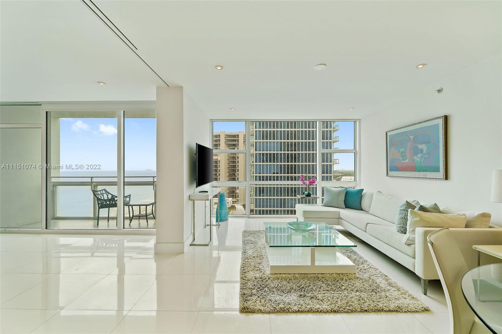 Unique two-bedroom unit at premiere ocean front luxurious Carillon Miami Wellness Resort with second