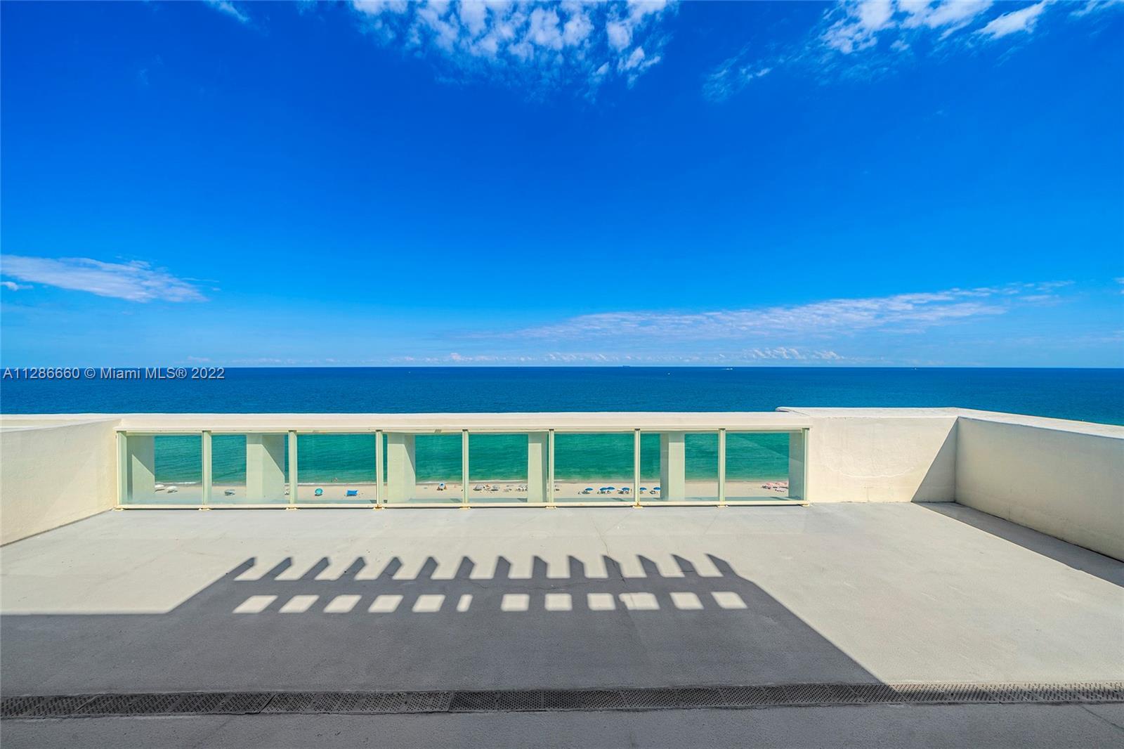 This 2-story direct Oceanside penthouse at the Spiaggia Ocean Condo offers 4BR/4+1BA with 2,838 SF &