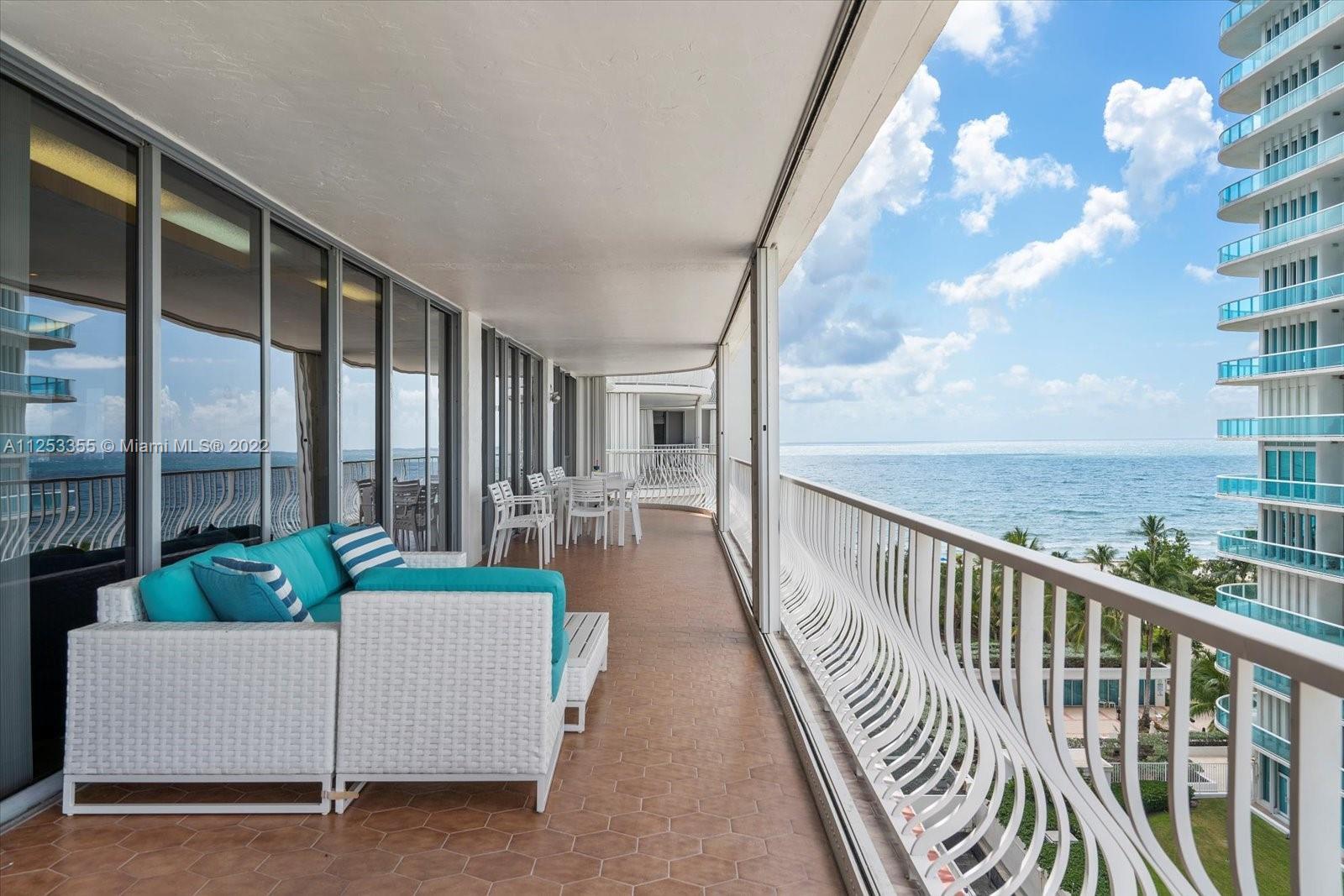 Priced to Sell! Highly desired beachfront building in the heart of luxurious Bal Harbour. 3 bedrooms