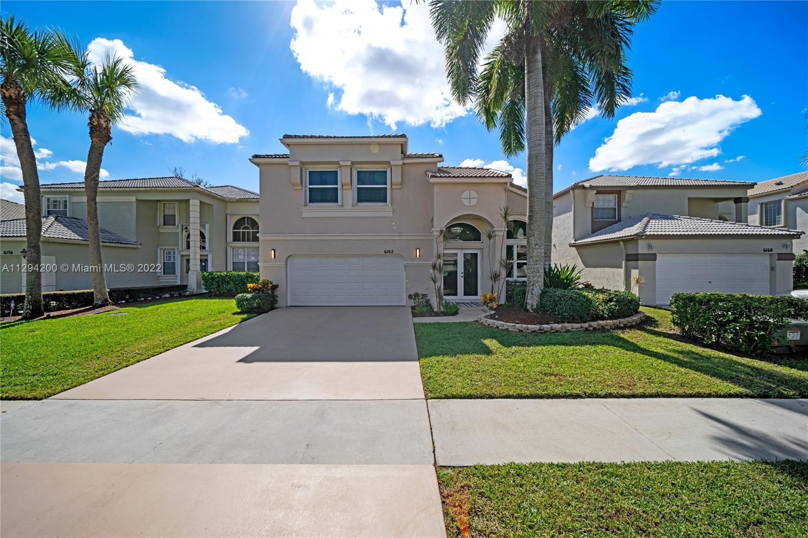 STUNNING!!  4 bedrooms, 3 baths, 2-C garage 2 story single family home in gated community. One bedro