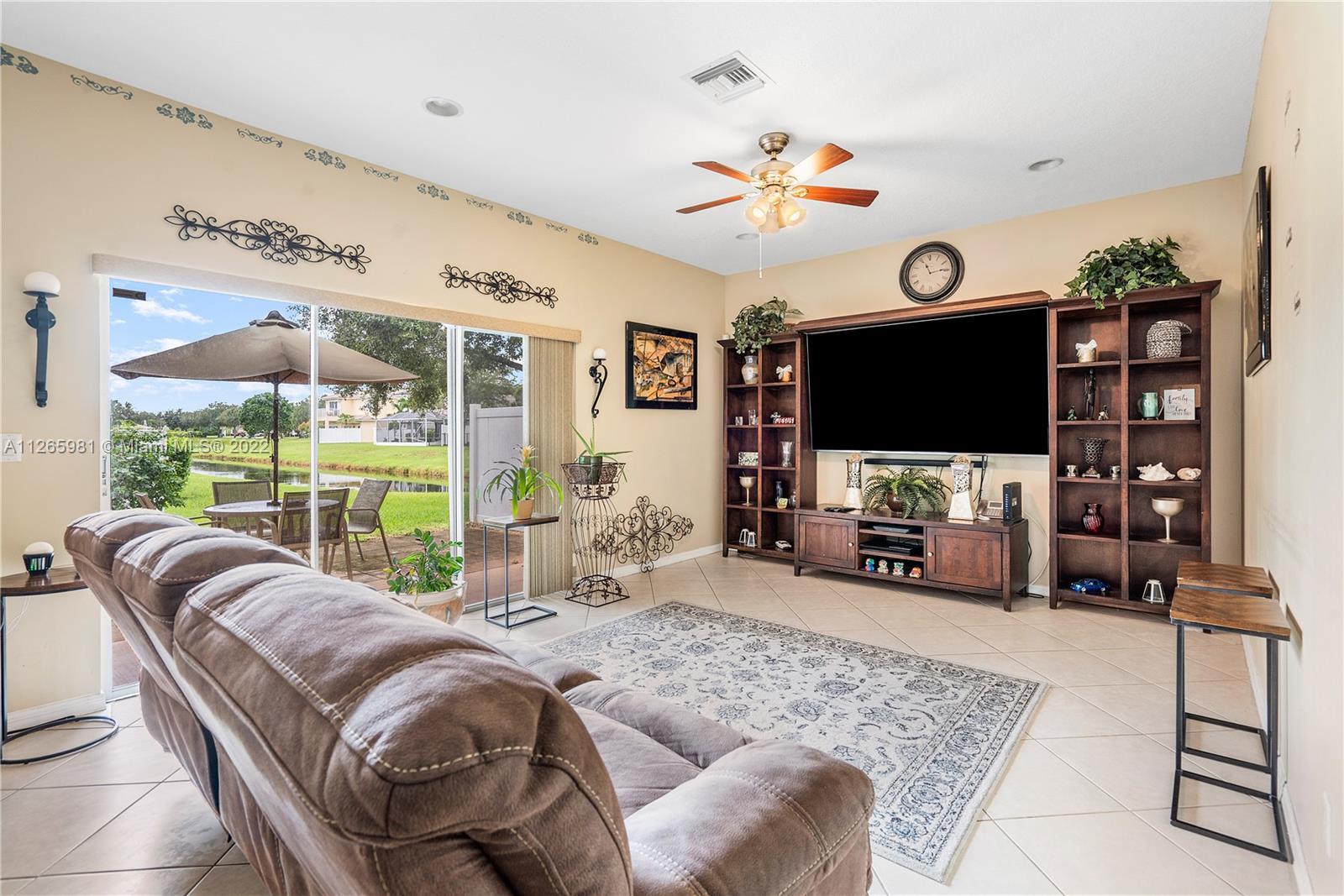 This spacious 4 Bedroom and 3 Bathroom is one of the largest models located in the gated community o