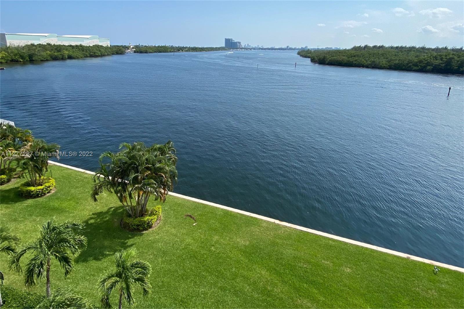 Excellent Opportunity to own a spacious 2/2 Condo with an Amazing waterfront view overlooking the Be