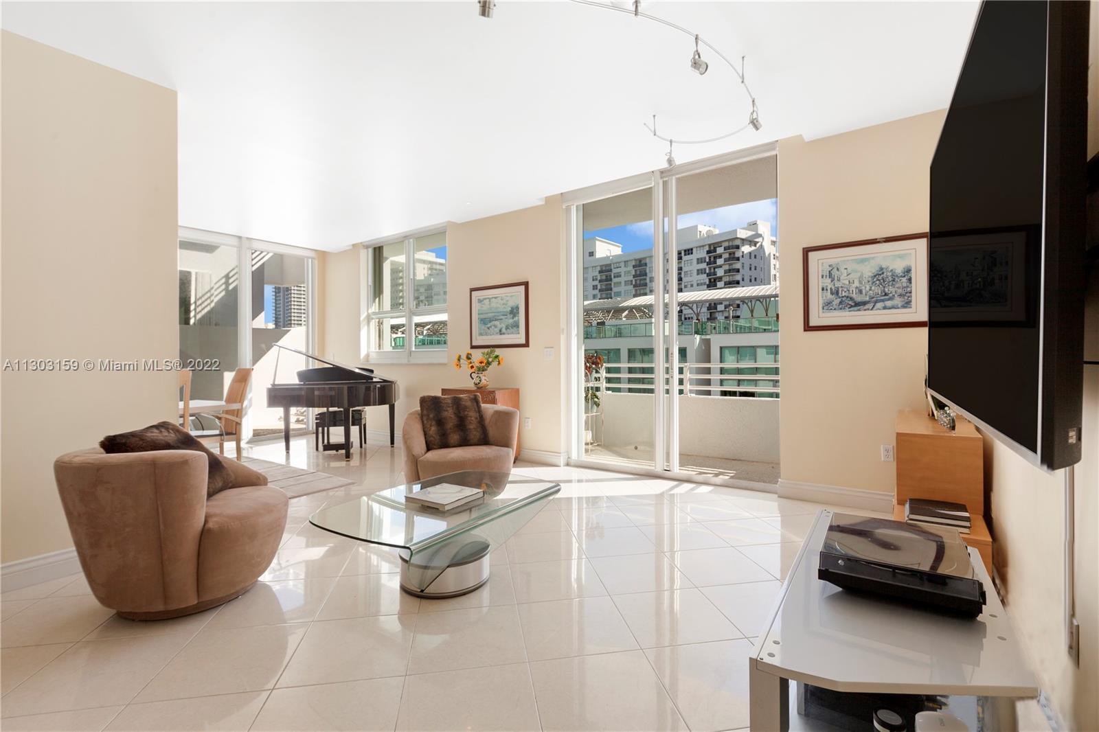 First time on the market. Rare chance to own a Miami Beach penthouse in a modern boutique building a
