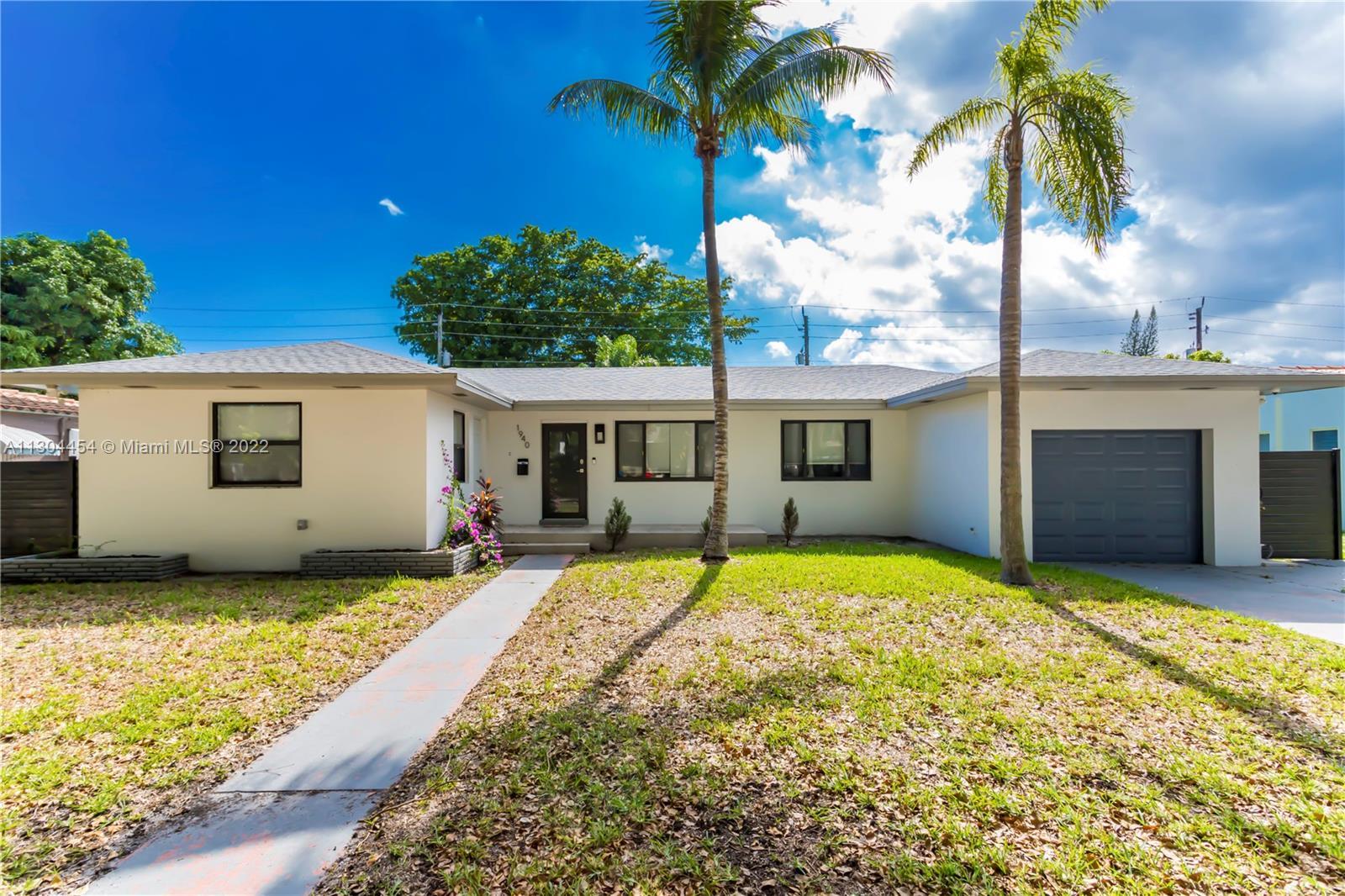 Stunning fully updated 4 bedroom 3 bath home in Hollywood just minutes from Hollywood Beach! Endless