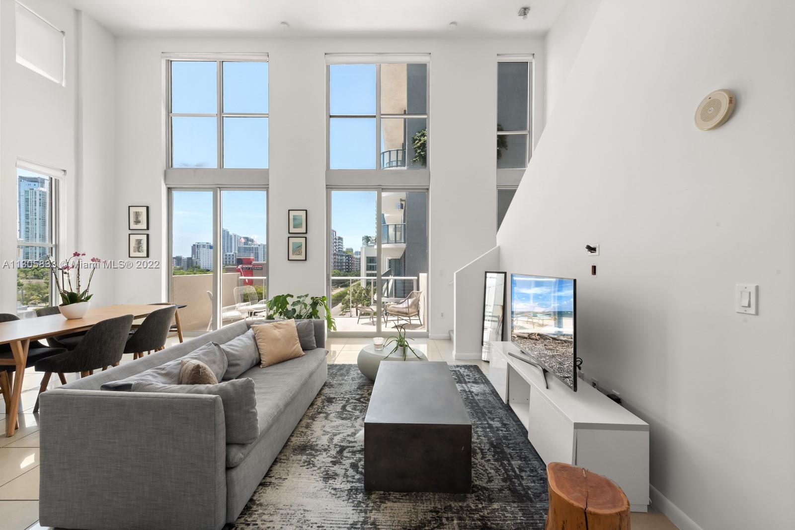 Zoned LIVE-WORK, this LOFT at 2 Midtown is ideal for a live-work lifestyle with 2 covered parking sp