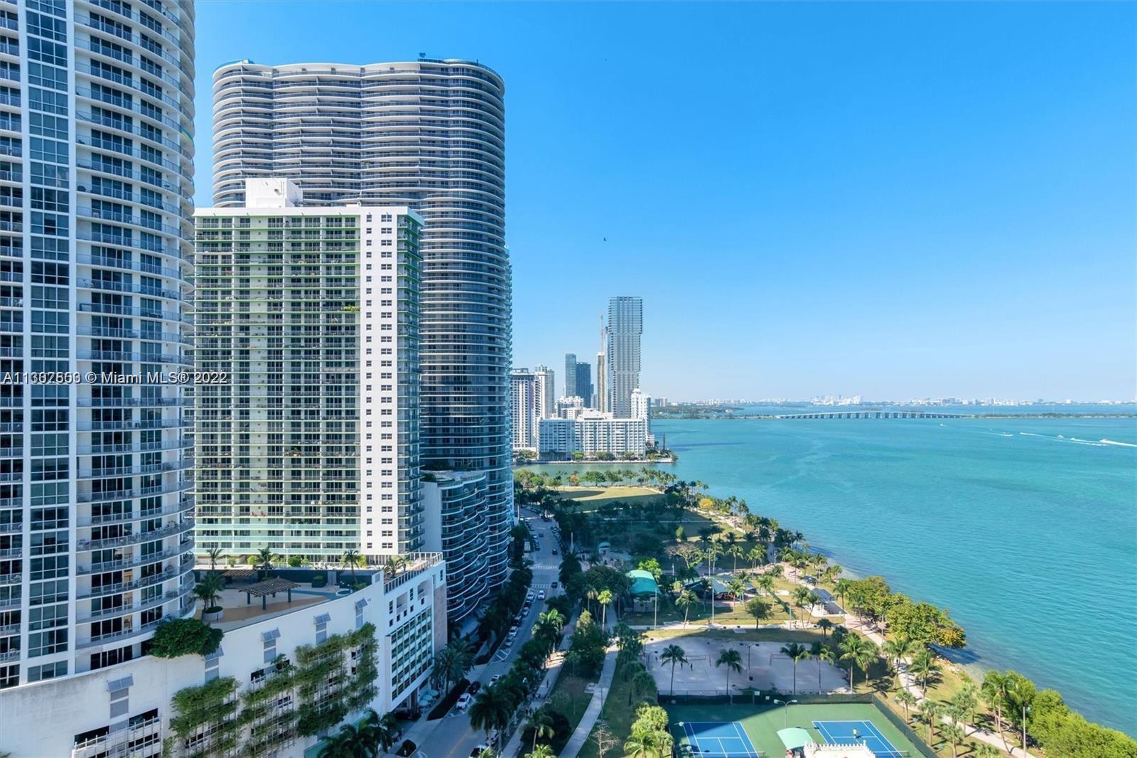 currently rented mo-mo; Renovated 2/2 including High Impact windows with Great views of Biscayne Bay