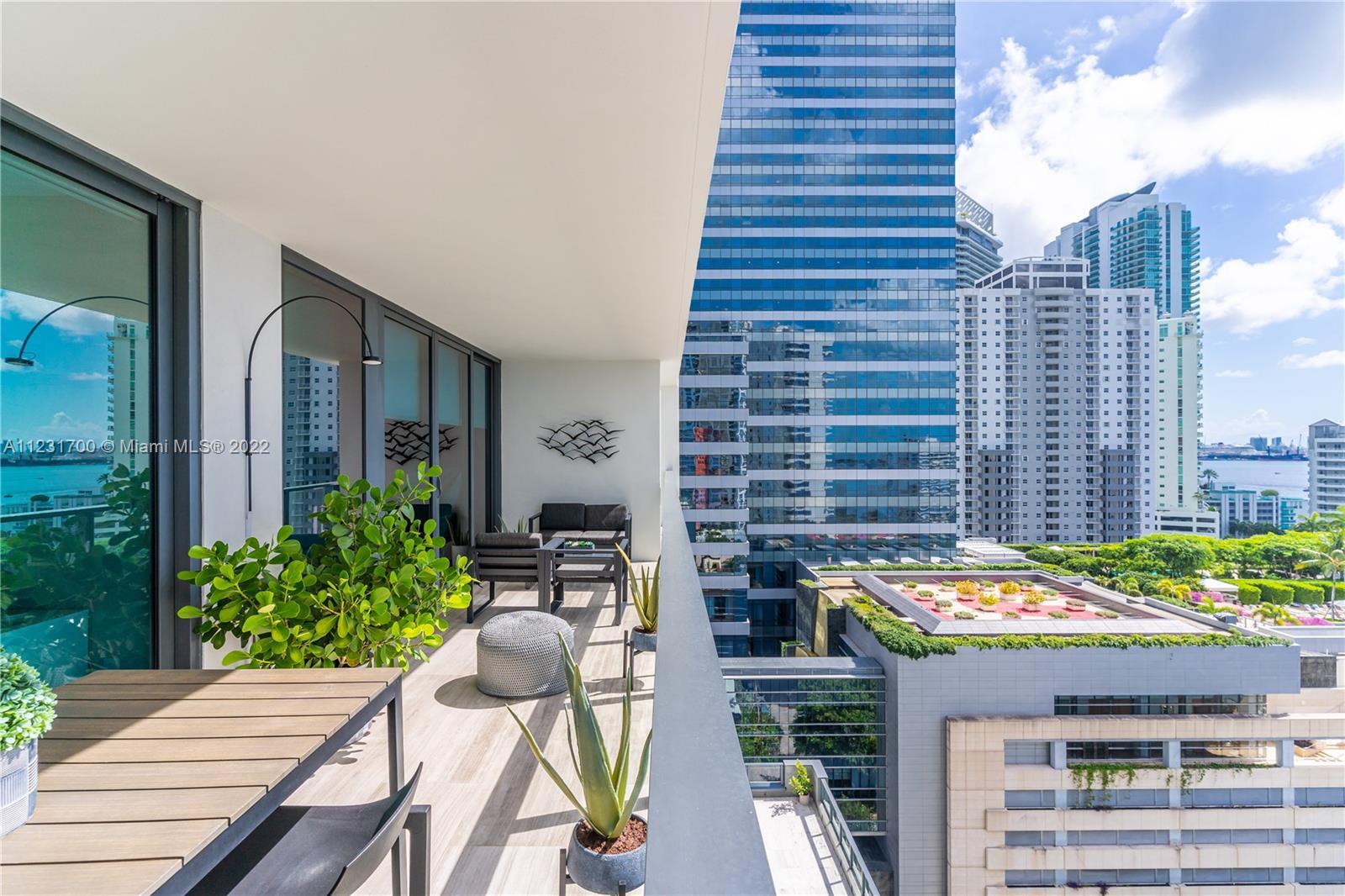 This boutique residential high rise is the most exclusive building in Brickell designed by world ren