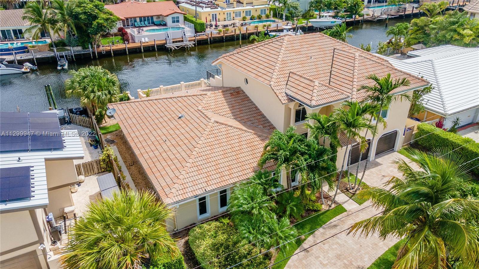 Salt Life Paradise! This waterfront pool home is tucked away in Fort Lauderdale Castle Harbor Isle w