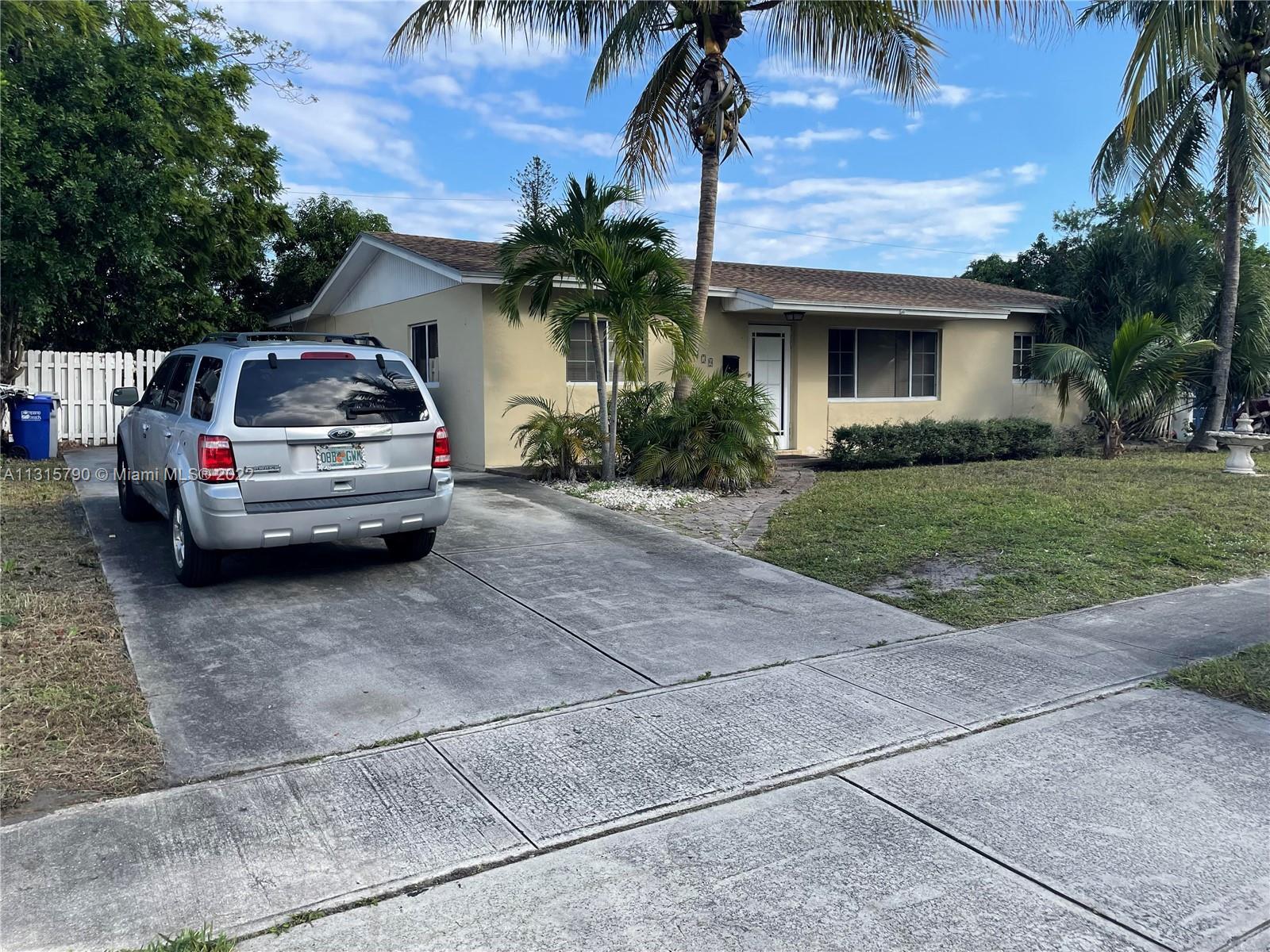 Great starter home with lots of potential. selling as is.  Located in Pompano Beach, close to the be