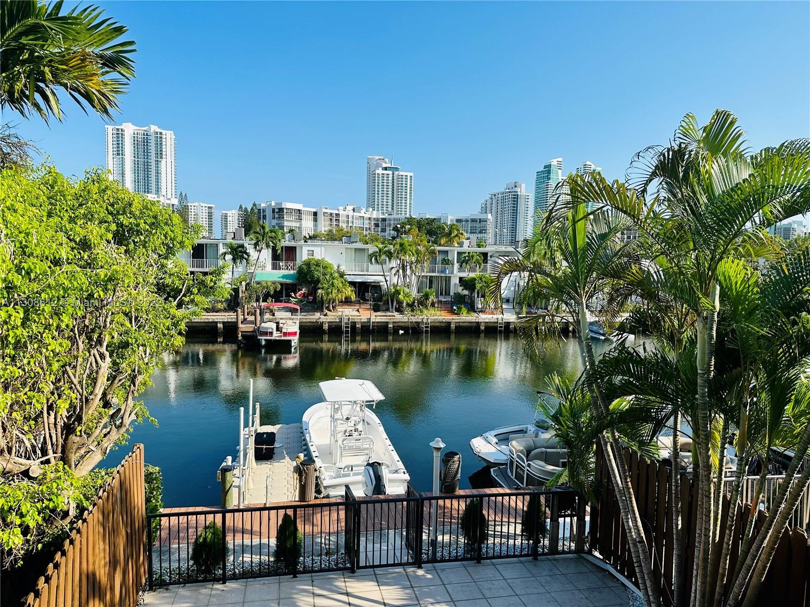 Rare find in the heart of Hallandale Beach.  Whether you are a boater or want to relax on a private 