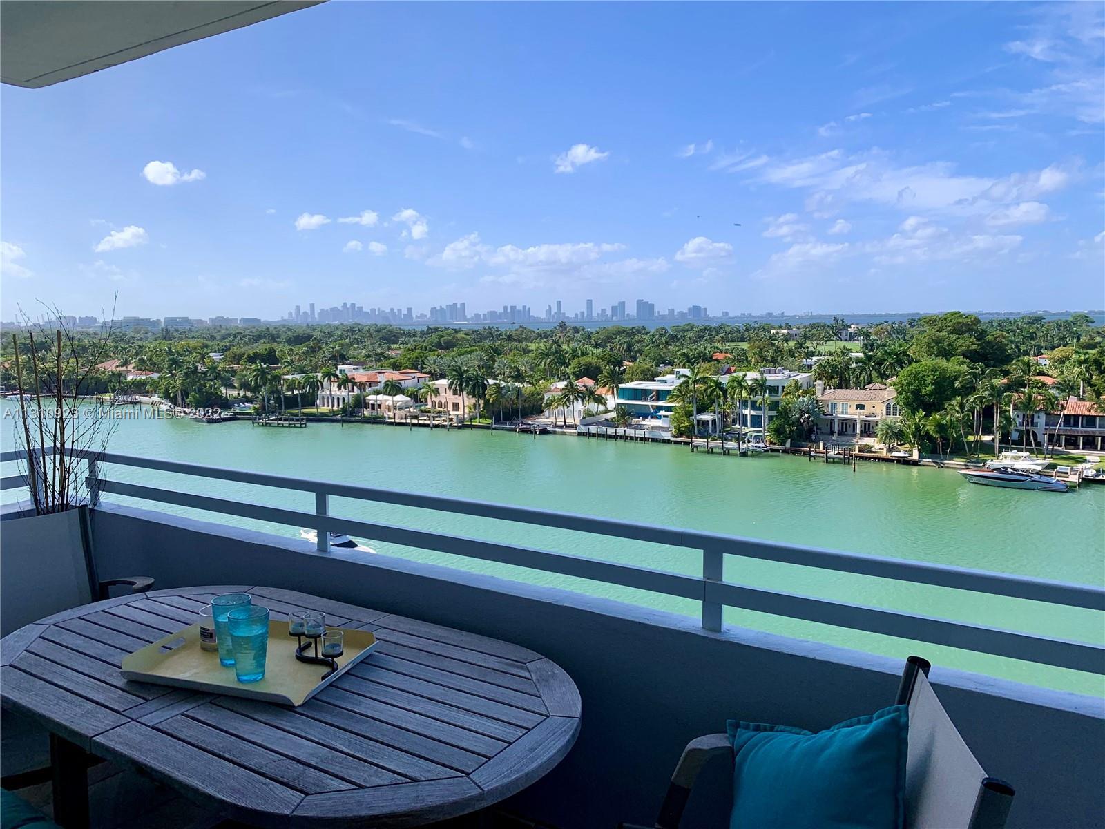 A very ample Miami Beach condo with 1,940 SF and a very open floorplan, that offers two bedrooms and