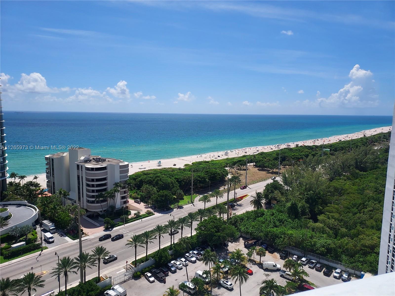 Location & Ocean Views from every room. Unobstructed ocean views facing over the haulover beach park