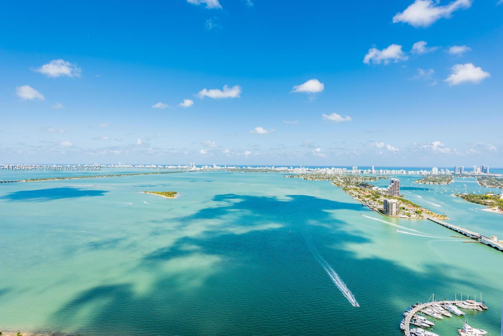 Back on Market!!!  Beautiful unit 1/1 with unobstructed views of Biscayne Bay/Intercostal, at desira