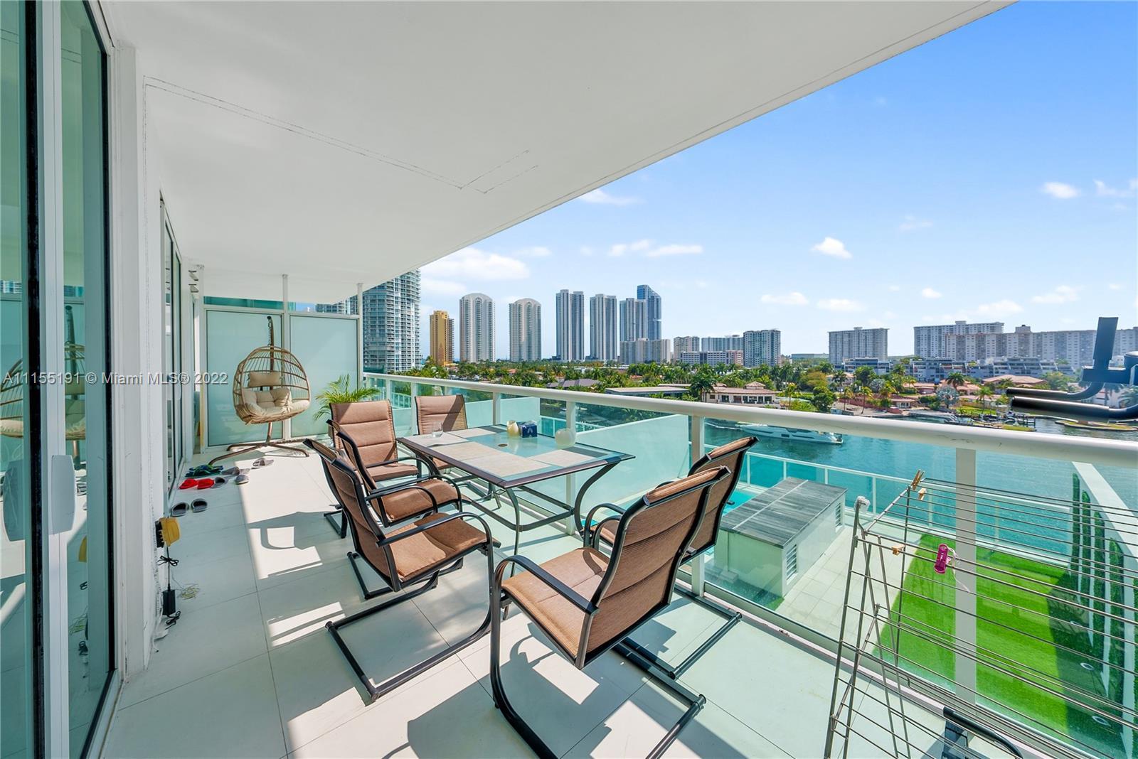 Most desirable model C at 400 Sunny Isles. Unobstructed panoramic water views from this 1 bedroom+ h