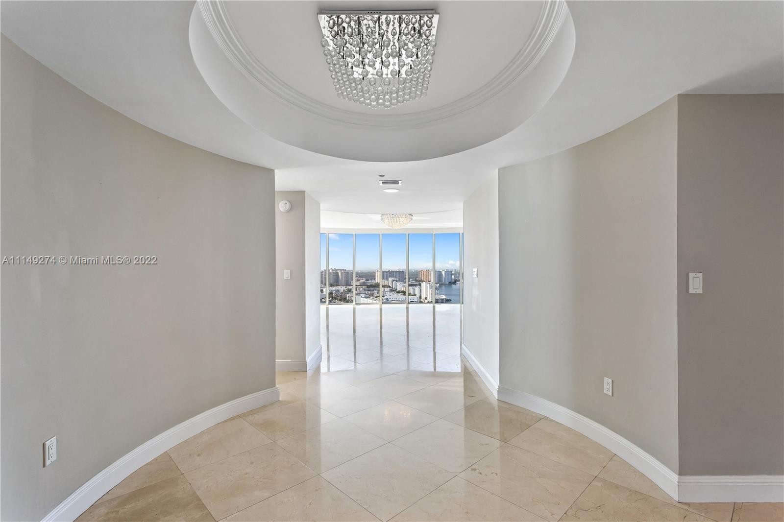 Amazing residence in Ocean Three ready for occupancy! Beautiful marble floors throughout this large 