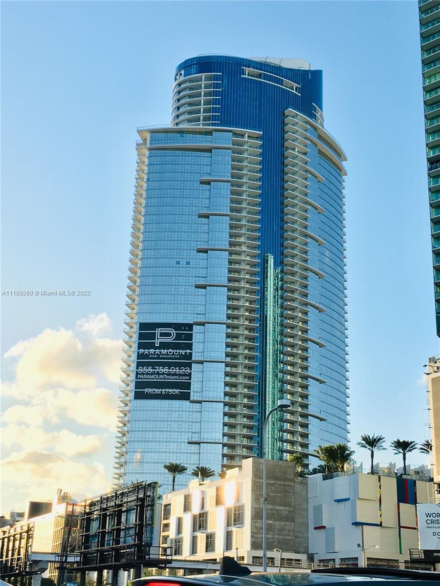 PARAMOUNT a 55-story 513 unit Lxury building. Residence 2307 on 23 floor has 2 bedroom/3bathrooms + 