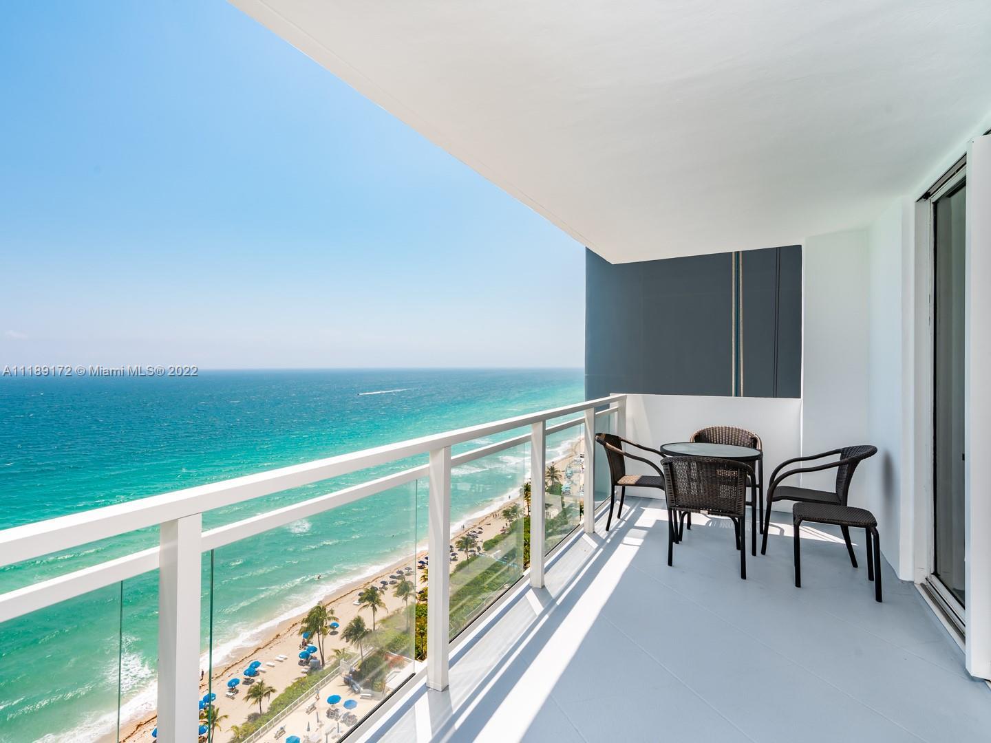 Breathtaking unobstructed direct ocean views from this renovated 2BR / 2BTH high floor unit. Recentl