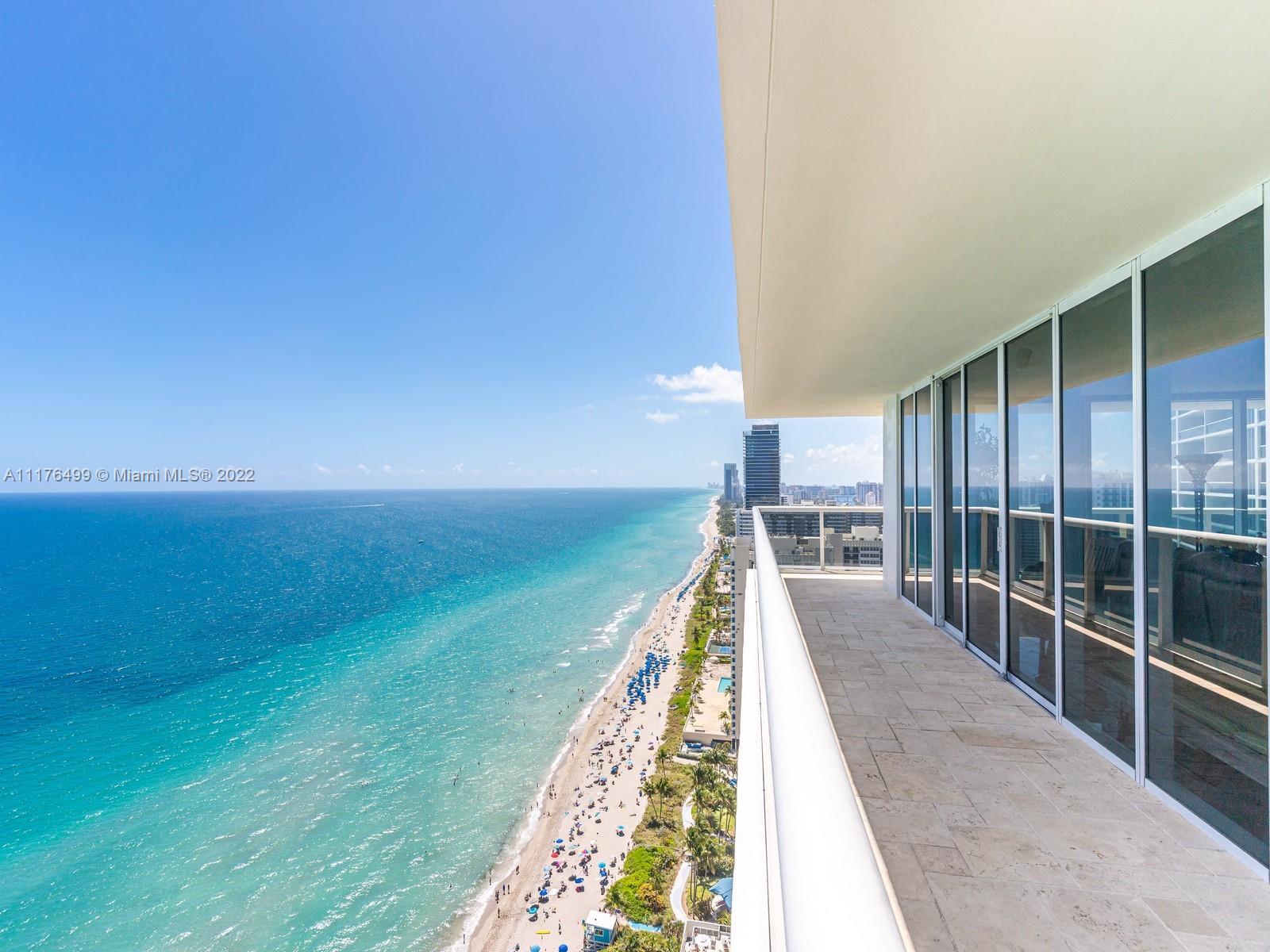DIRECT OCEAN VIEW FROM THIS AMAZING 3/3, SOUTH EASTCORNER UNIT, W/ A HUGE WRAP AROUND TERRACE OVER 5