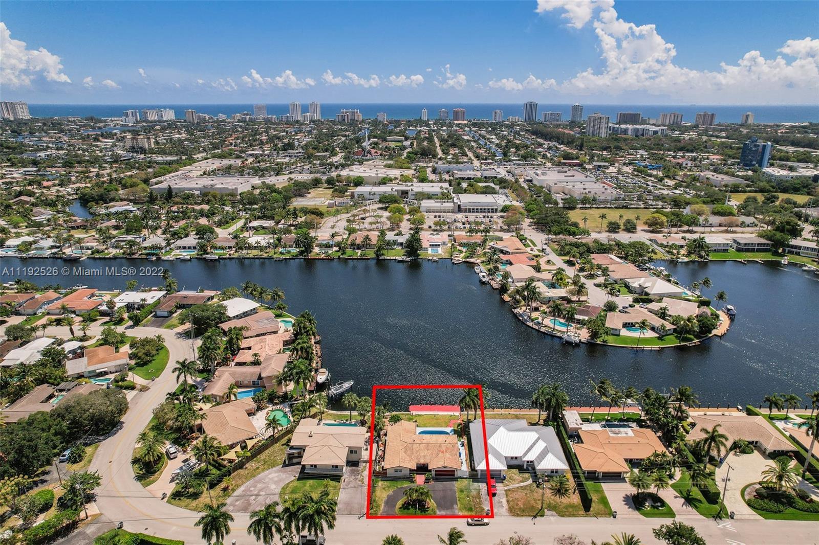 Incredible Opportunity! Boaters Dream, Waterfront home with 1 fixed bridge to deep water ocean access in sought after Cypress lake! Finish and put your own personal touches into your waterfront dream home! Beautiful Million Dollar waterfront lot with extraordinary views! 75 Ft of frontage! Close to the beach, down the street from US1, restaurants, shopping, and all that Pompano Beach has to offer!