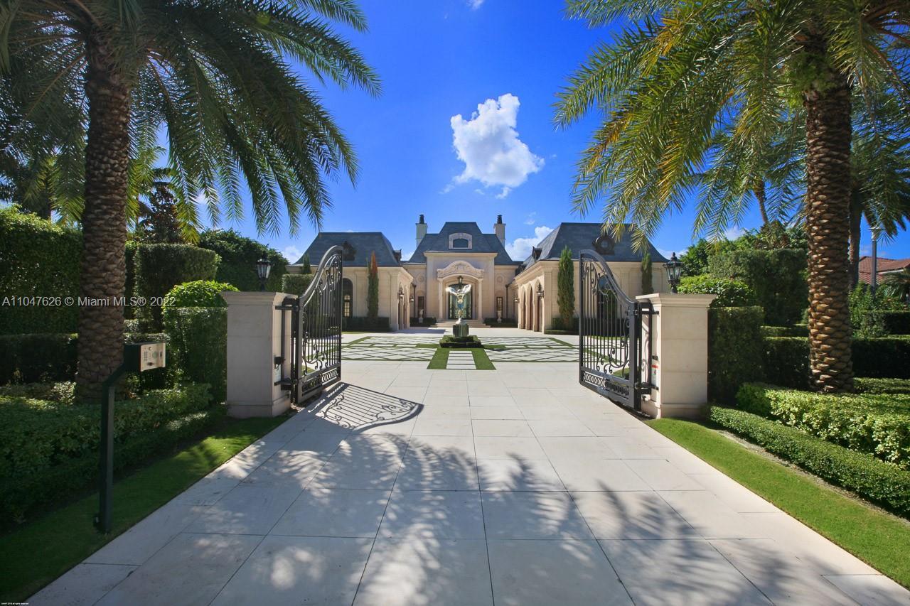 Modern elegance meets traditional style throughout in this stunning French Chateau inspired waterfro
